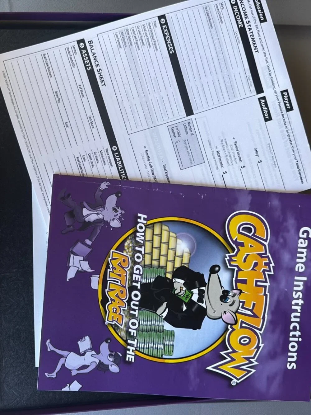 Rich Dad Cashflow Board Game